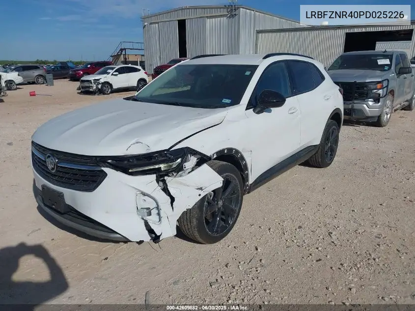 2023 Buick Envision Essence Fwd VIN: LRBFZNR40PD025226 Lot: 42609882