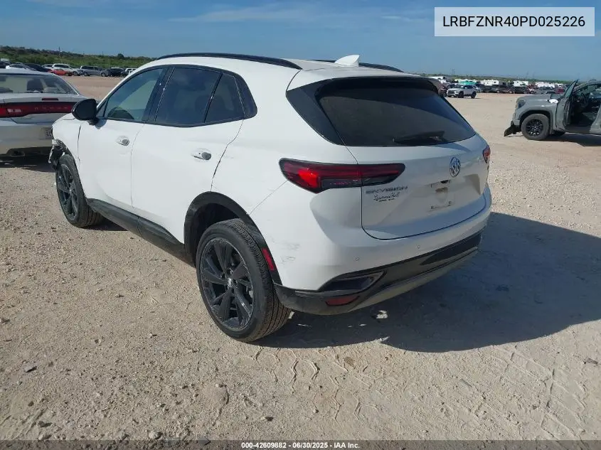 2023 Buick Envision Essence Fwd VIN: LRBFZNR40PD025226 Lot: 42609882