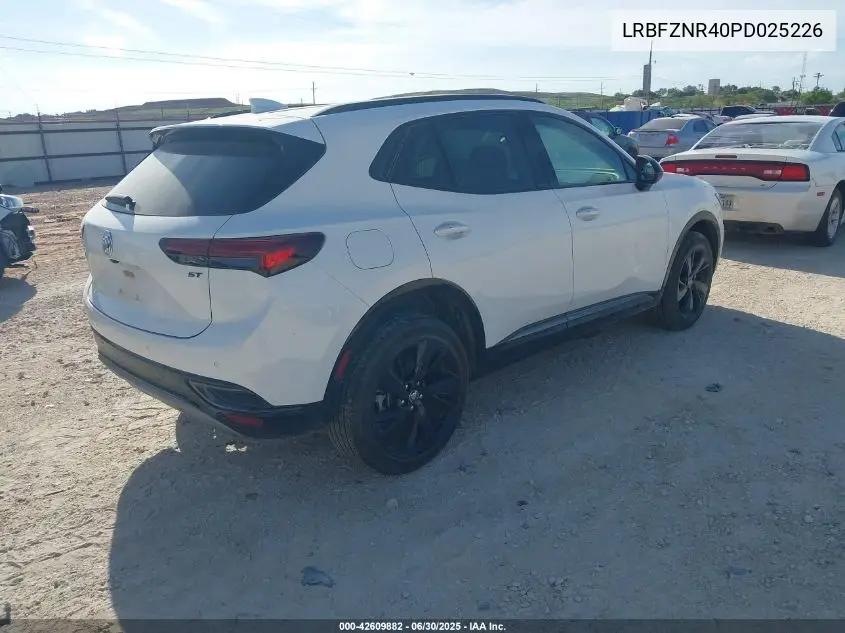2023 Buick Envision Essence Fwd VIN: LRBFZNR40PD025226 Lot: 42609882