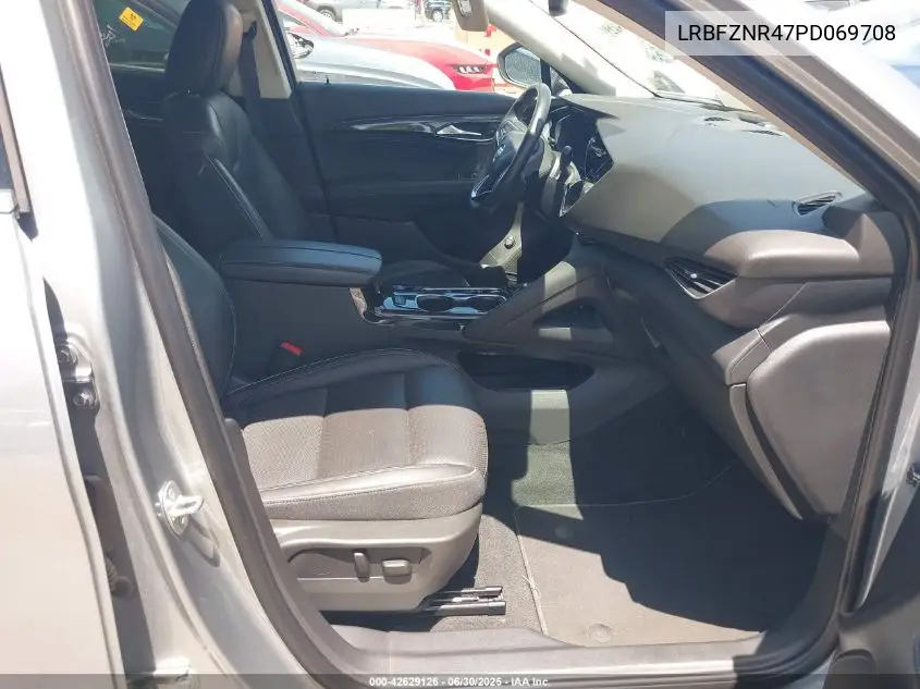 2023 Buick Envision Essence Fwd VIN: LRBFZNR47PD069708 Lot: 42629126