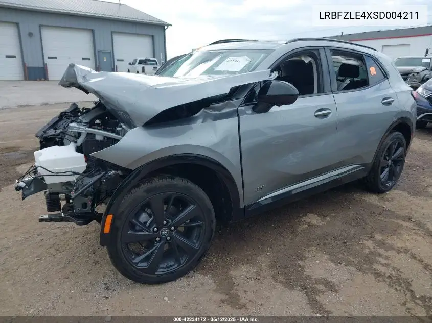 2025 Buick Envision Sport Touring VIN: LRBFZLE4XSD004211 Lot: 42234172