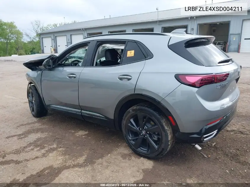 2025 Buick Envision Sport Touring VIN: LRBFZLE4XSD004211 Lot: 42234172