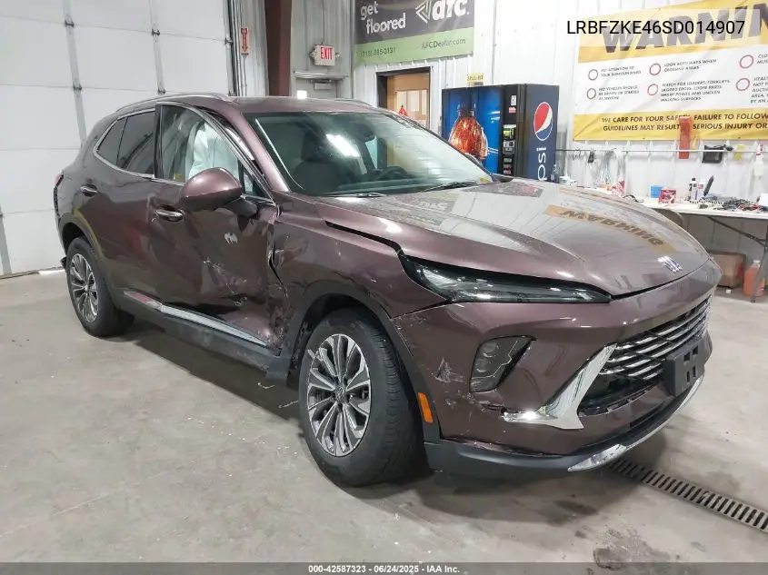 2025 Buick Envision Preferred Awd VIN: LRBFZKE46SD014907 Lot: 42587323