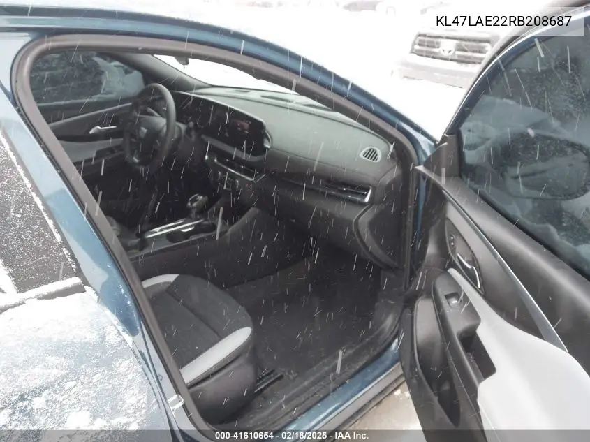 2024 Buick Envista Preferred Fwd VIN: KL47LAE22RB208687 Lot: 41610654