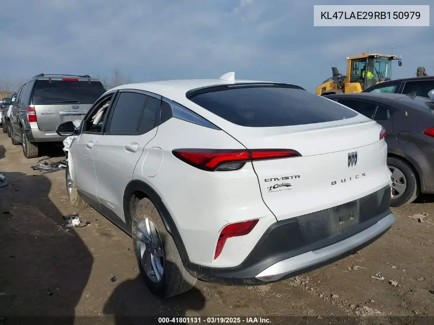 2024 Buick Envista Preferred Fwd VIN: KL47LAE29RB150979 Lot: 41801131