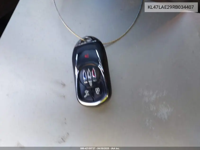2024 Buick Envista Preferred Fwd VIN: KL47LAE29RB034407 Lot: 42155727