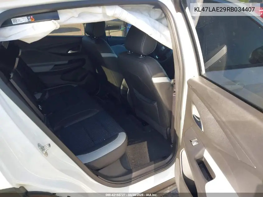 2024 Buick Envista Preferred Fwd VIN: KL47LAE29RB034407 Lot: 42155727