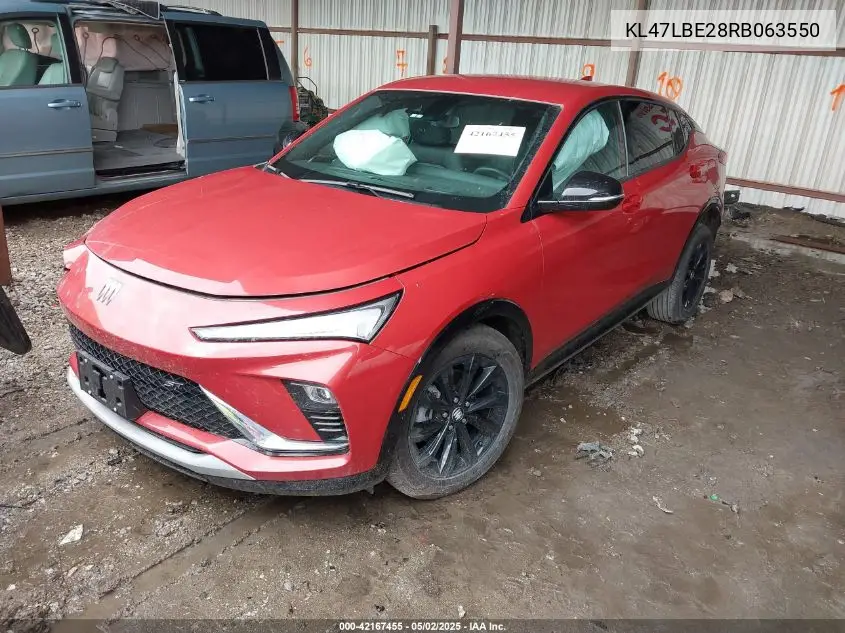 2024 Buick Envista Sport Touring Fwd VIN: KL47LBE28RB063550 Lot: 42167455
