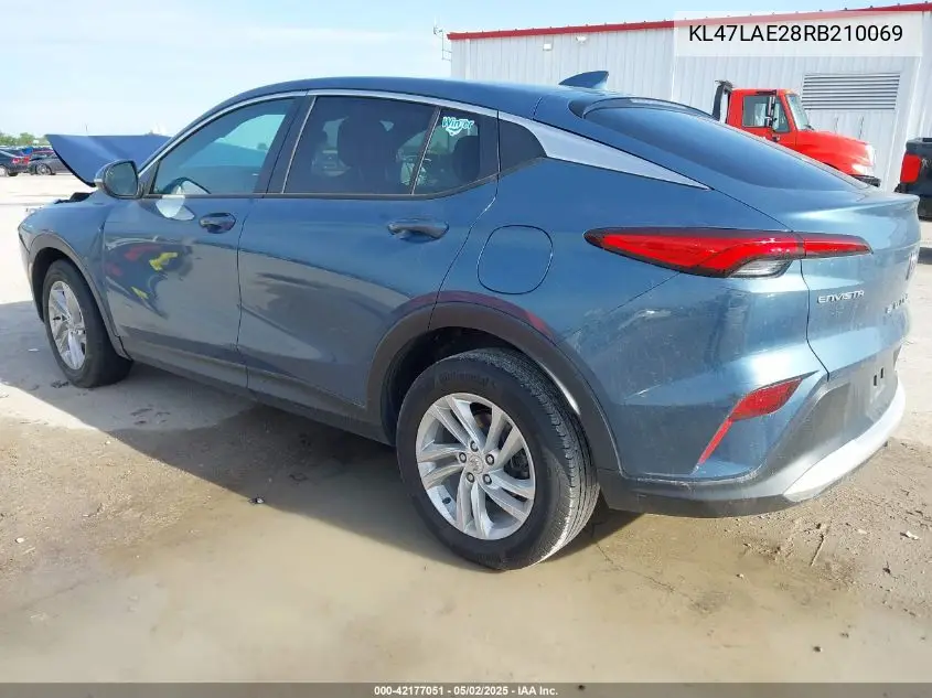 2024 Buick Envista Preferred Fwd VIN: KL47LAE28RB210069 Lot: 42177051
