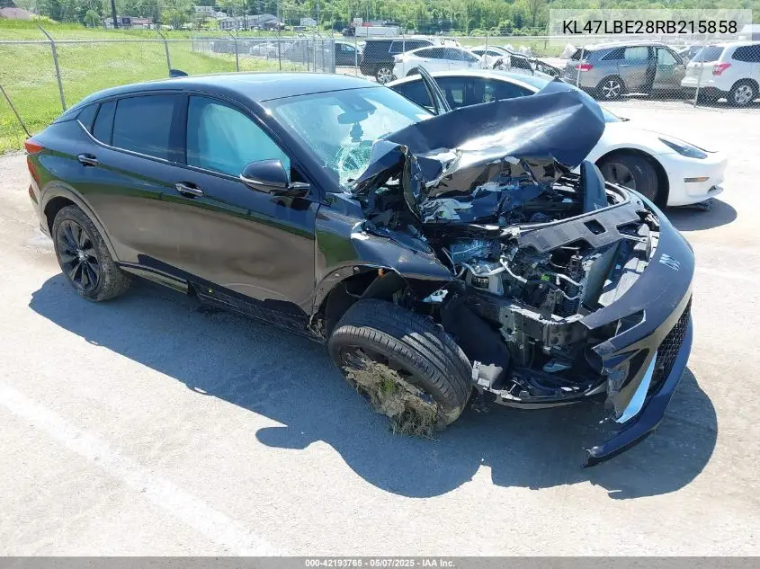 2024 Buick Envista Sport Touring Fwd VIN: KL47LBE28RB215858 Lot: 42193765