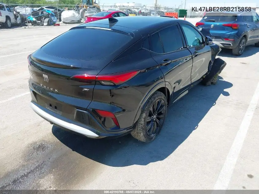 2024 Buick Envista Sport Touring Fwd VIN: KL47LBE28RB215858 Lot: 42193765