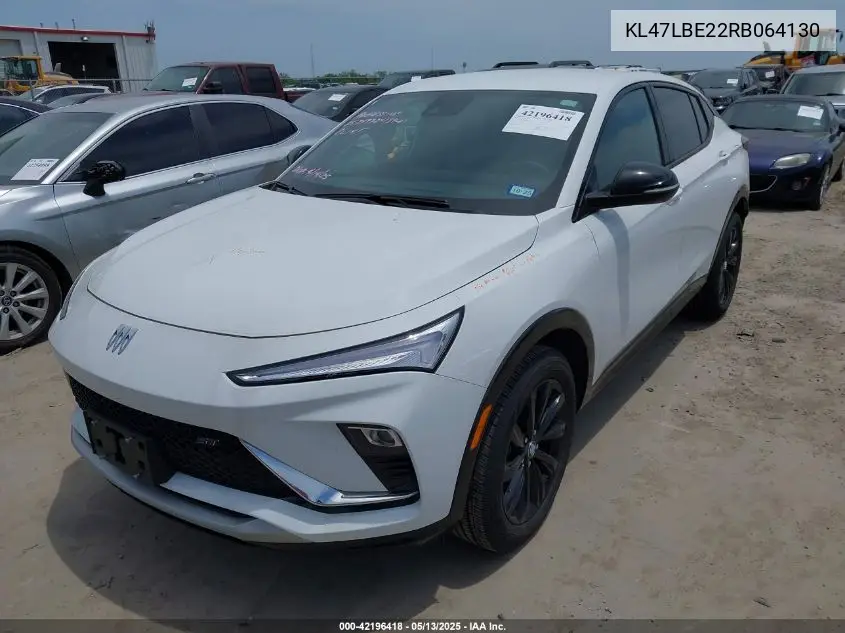 2024 Buick Envista Sport Touring Fwd VIN: KL47LBE22RB064130 Lot: 42196418