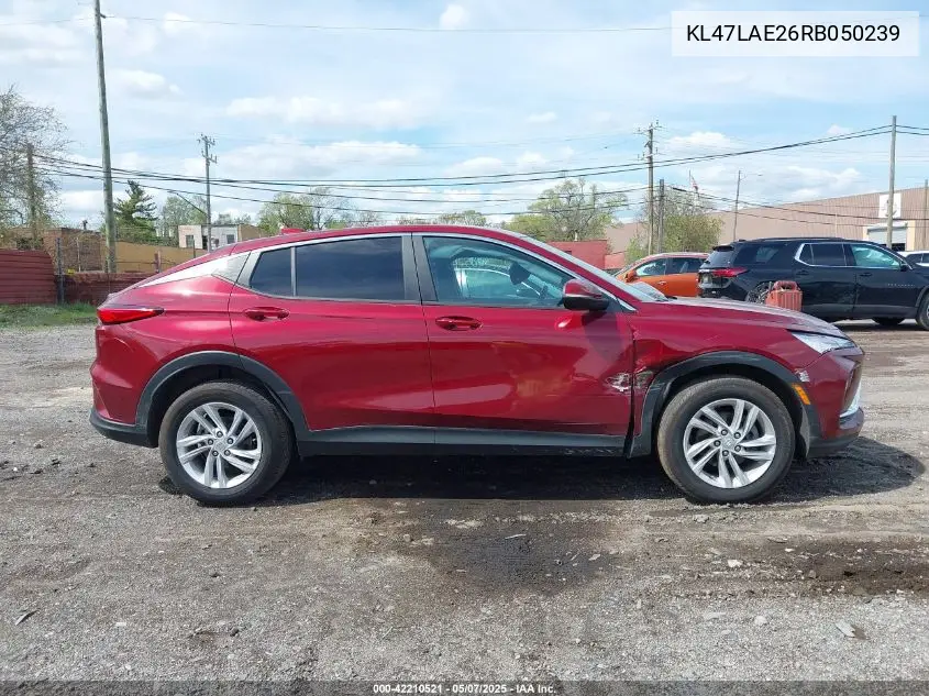2024 Buick Envista Preferred Fwd VIN: KL47LAE26RB050239 Lot: 42210521