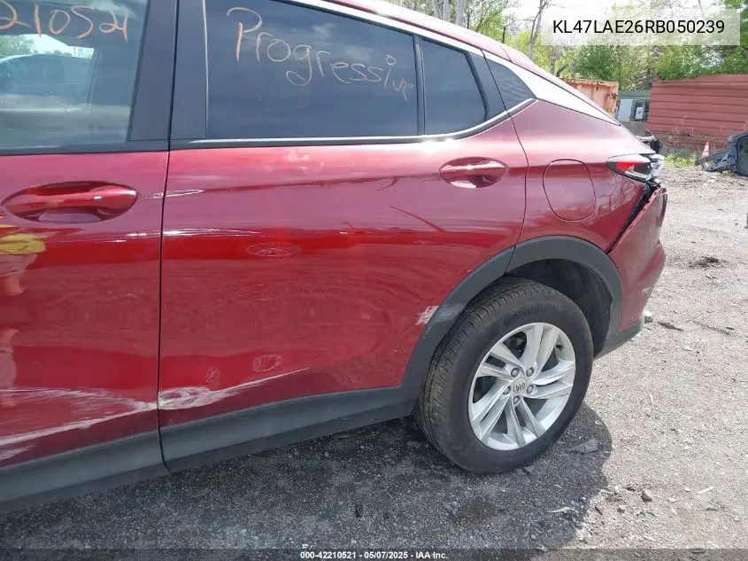 2024 Buick Envista Preferred Fwd VIN: KL47LAE26RB050239 Lot: 42210521