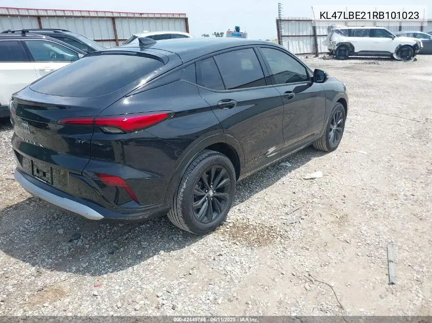 2024 Buick Envista Sport Touring Fwd VIN: KL47LBE21RB101023 Lot: 42445786