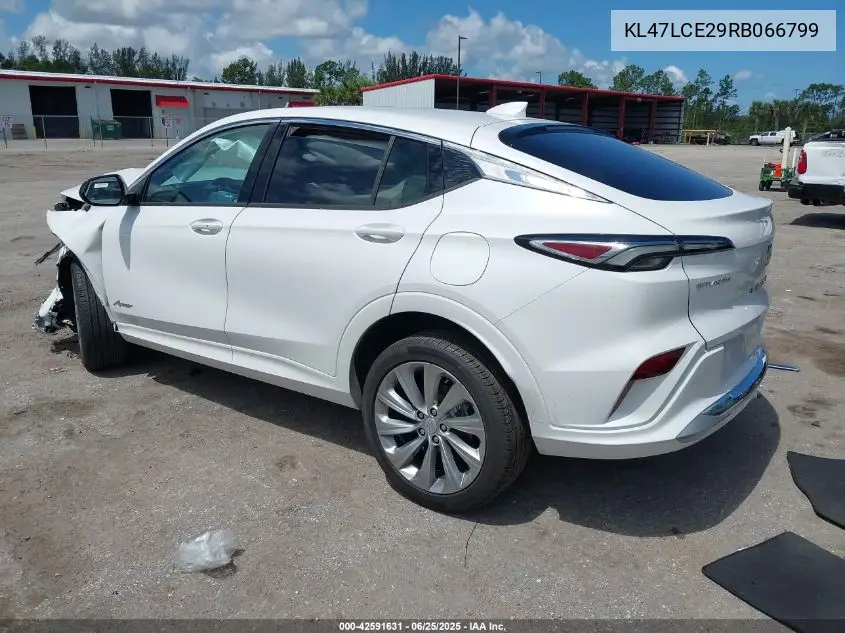 2024 Buick Envista Avenir Fwd VIN: KL47LCE29RB066799 Lot: 42591631