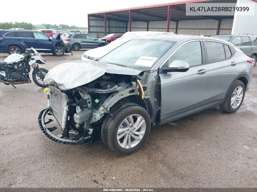 2024 Buick Envista Preferred Fwd VIN: KL47LAE28RB219399 Lot: 42604463