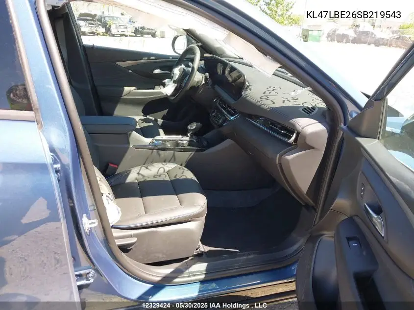 2025 Buick Envista Sport Touring VIN: KL47LBE26SB219543 Lot: 12329424