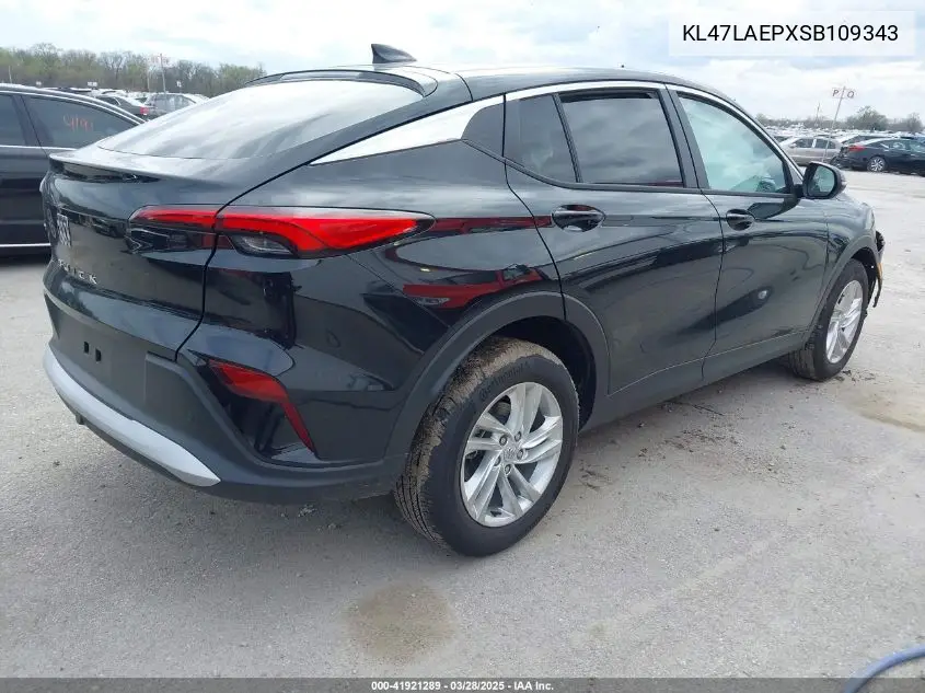 2025 Buick Envista VIN: KL47LAEPXSB109343 Lot: 41921289