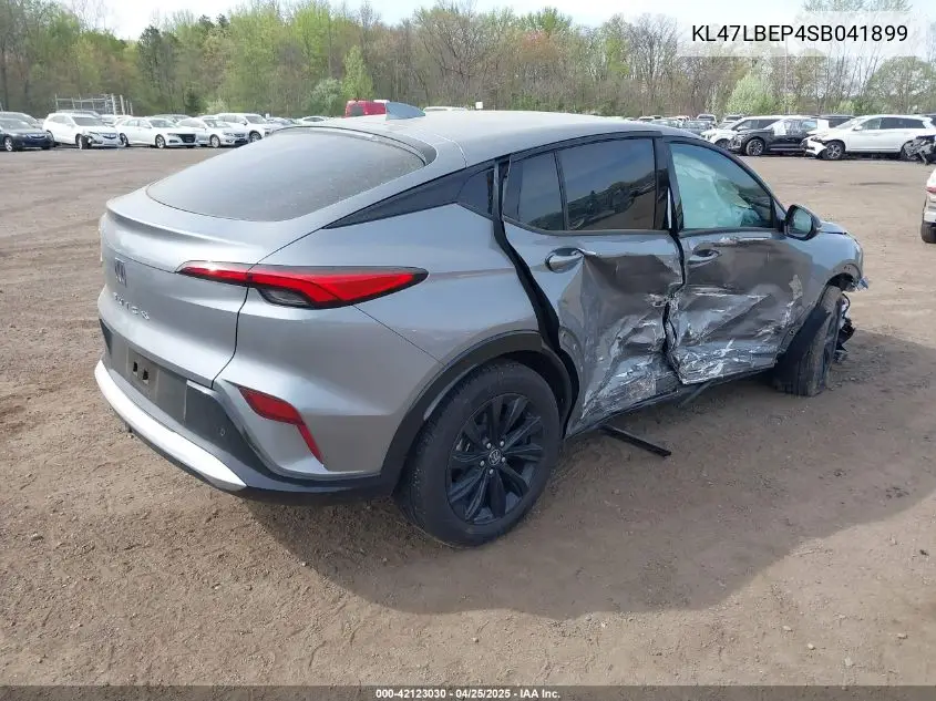 2025 Buick Envista Sport Touring Fwd VIN: KL47LBEP4SB041899 Lot: 42123030