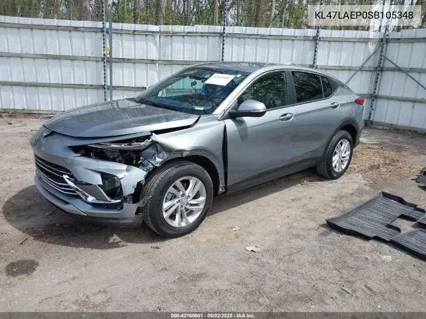 2025 Buick Envista Preferred Fwd VIN: KL47LAEP0SB105348 Lot: 42169601