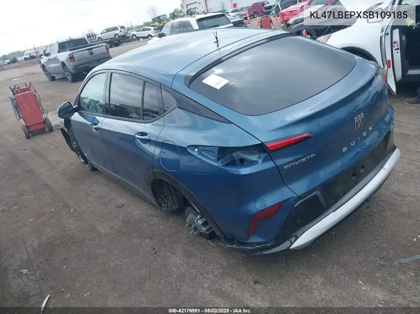 2025 Buick Envista Sport Touring Fwd VIN: KL47LBEPXSB109185 Lot: 42176991