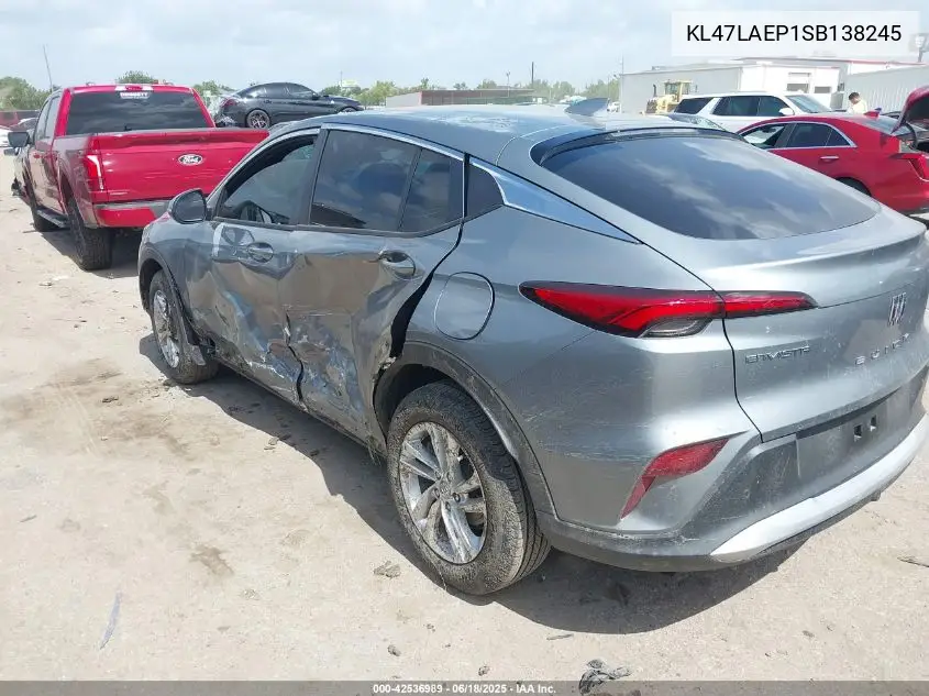 2025 Buick Envista Preferred Fwd VIN: KL47LAEP1SB138245 Lot: 42536989