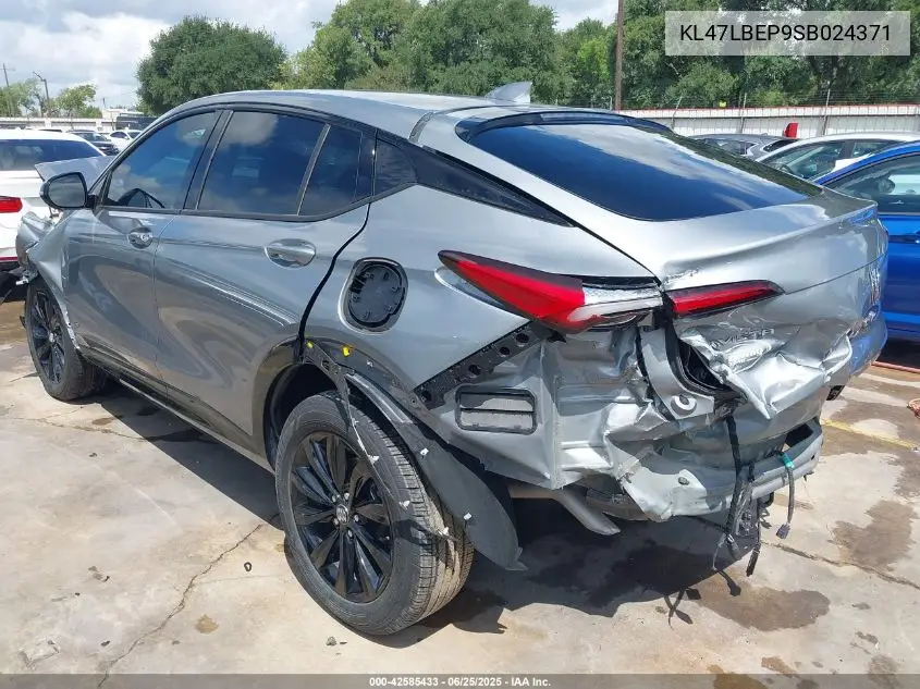 2025 Buick Envista Sport Touring Fwd VIN: KL47LBEP9SB024371 Lot: 42585433