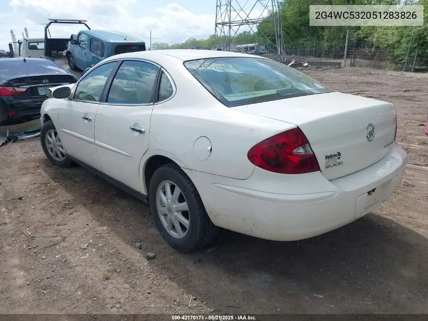 2005 Buick Lacrosse Cx VIN: 2G4WC532051283826 Lot: 42170171