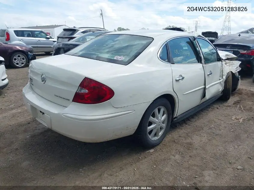 2005 Buick Lacrosse Cx VIN: 2G4WC532051283826 Lot: 42170171