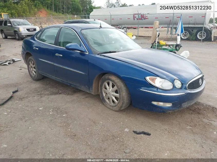 2005 Buick Lacrosse Cxl VIN: 2G4WD532851312230 Lot: 42182177