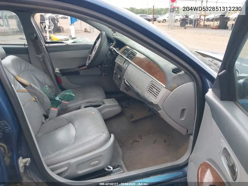 2005 Buick Lacrosse Cxl VIN: 2G4WD532851312230 Lot: 42182177