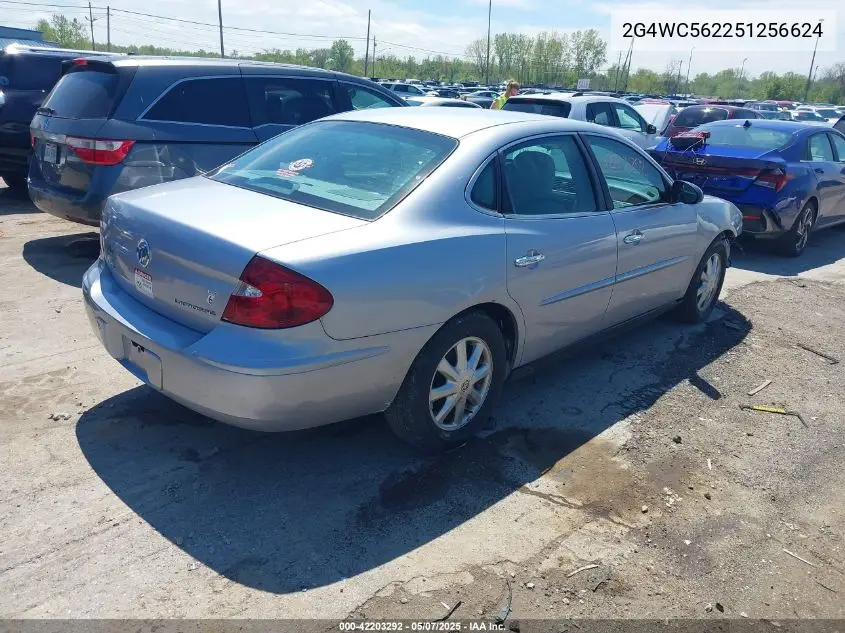 2005 Buick Lacrosse Cx VIN: 2G4WC562251256624 Lot: 42203292