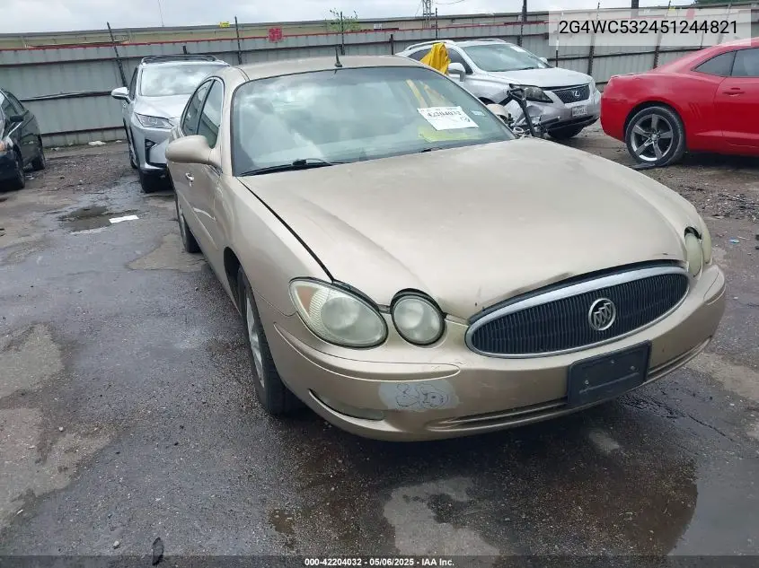2005 Buick Lacrosse Cx VIN: 2G4WC532451244821 Lot: 42204032