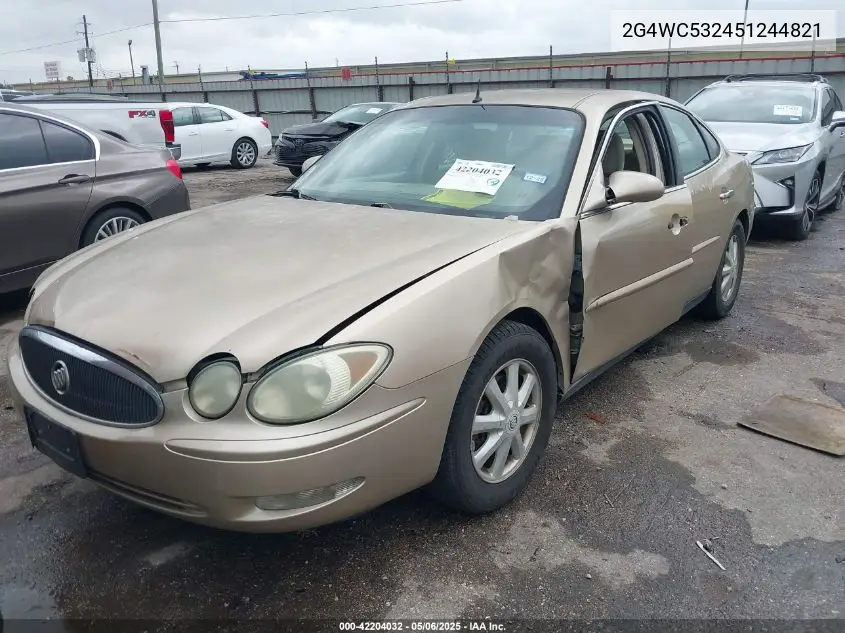 2005 Buick Lacrosse Cx VIN: 2G4WC532451244821 Lot: 42204032