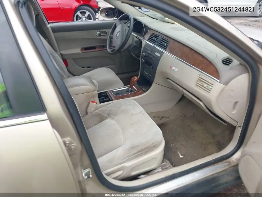 2005 Buick Lacrosse Cx VIN: 2G4WC532451244821 Lot: 42204032