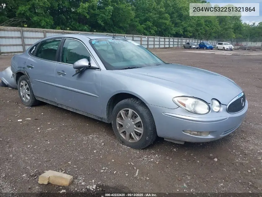 2005 Buick Lacrosse Cx VIN: 2G4WC532251321864 Lot: 42222420