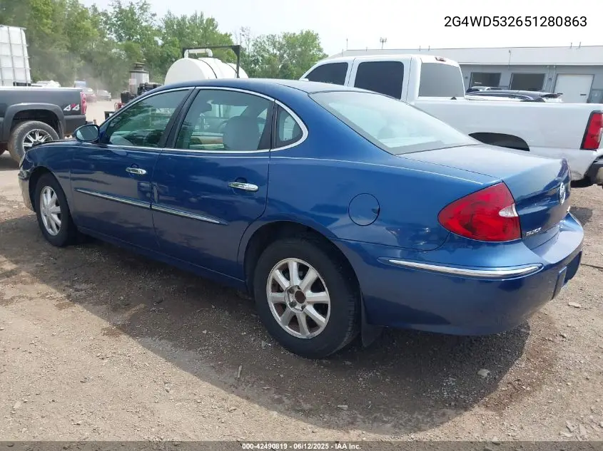 2005 Buick Lacrosse Cxl VIN: 2G4WD532651280863 Lot: 42490819