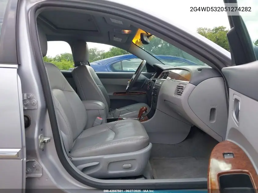 2005 Buick Lacrosse Cxl VIN: 2G4WD532051274282 Lot: 42587501