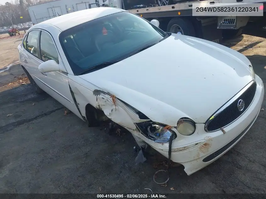 2006 Buick Lacrosse Cxl VIN: 2G4WD582361220341 Lot: 41530495