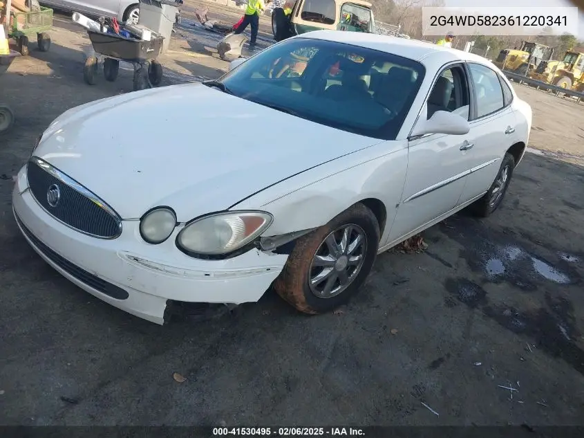 2006 Buick Lacrosse Cxl VIN: 2G4WD582361220341 Lot: 41530495