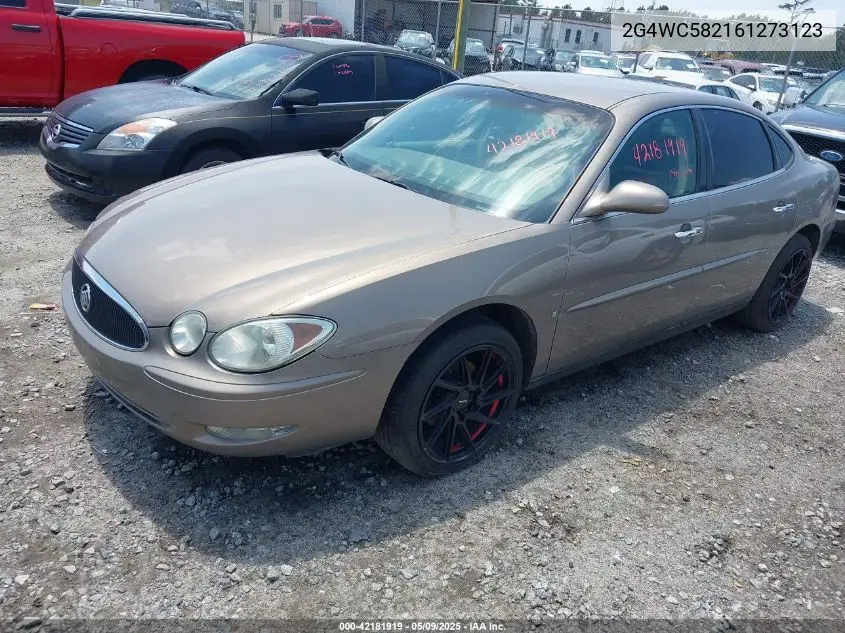 2006 Buick Lacrosse Cx VIN: 2G4WC582161273123 Lot: 42181919