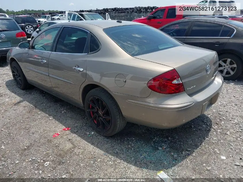 2006 Buick Lacrosse Cx VIN: 2G4WC582161273123 Lot: 42181919