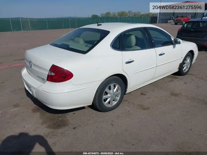 2006 Buick Lacrosse Cxl VIN: 2G4WD582361275596 Lot: 42194578