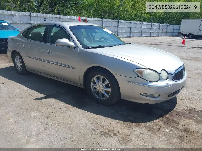 2006 Buick Lacrosse Cxl VIN: 2G4WD582961252419 Lot: 42231203