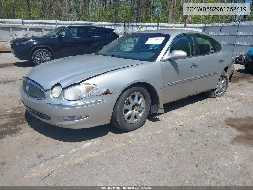 2006 Buick Lacrosse Cxl VIN: 2G4WD582961252419 Lot: 42231203