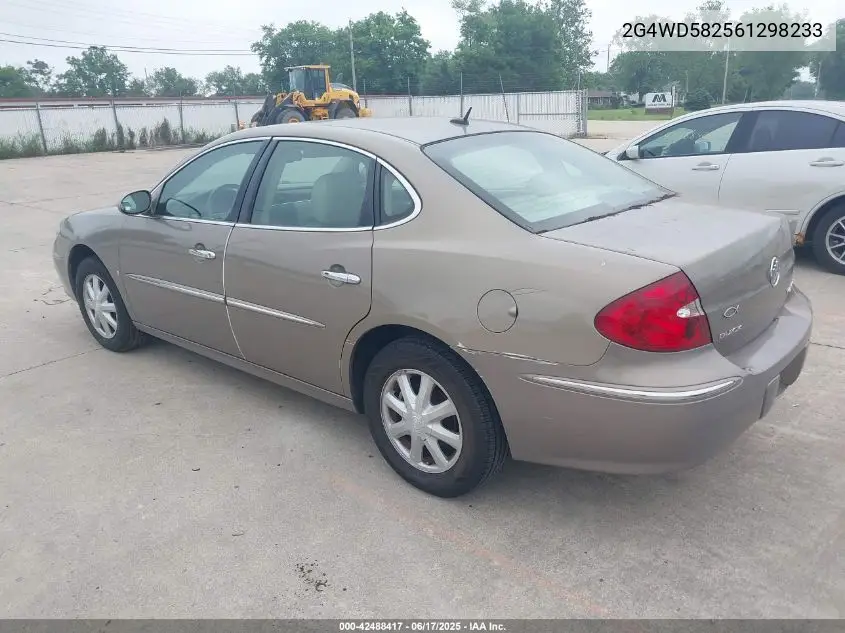 2006 Buick Lacrosse Cxl VIN: 2G4WD582561298233 Lot: 42488417