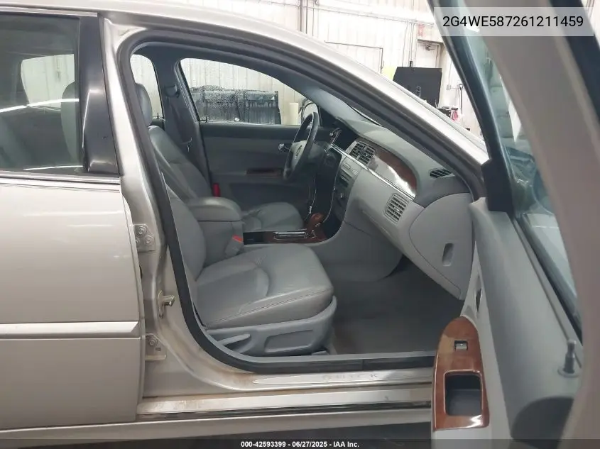 2006 Buick Lacrosse Cxs VIN: 2G4WE587261211459 Lot: 42593399
