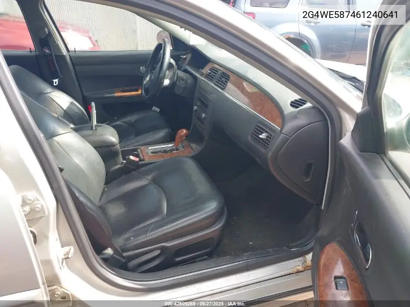 2006 Buick Lacrosse Cxs VIN: 2G4WE587461240641 Lot: 42609269