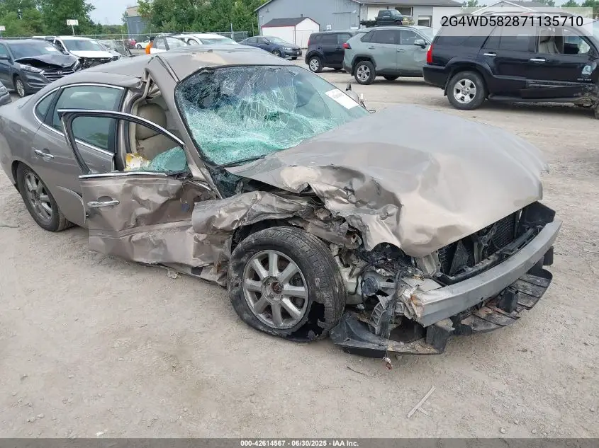2007 Buick Lacrosse Cxl VIN: 2G4WD582871135710 Lot: 42614567